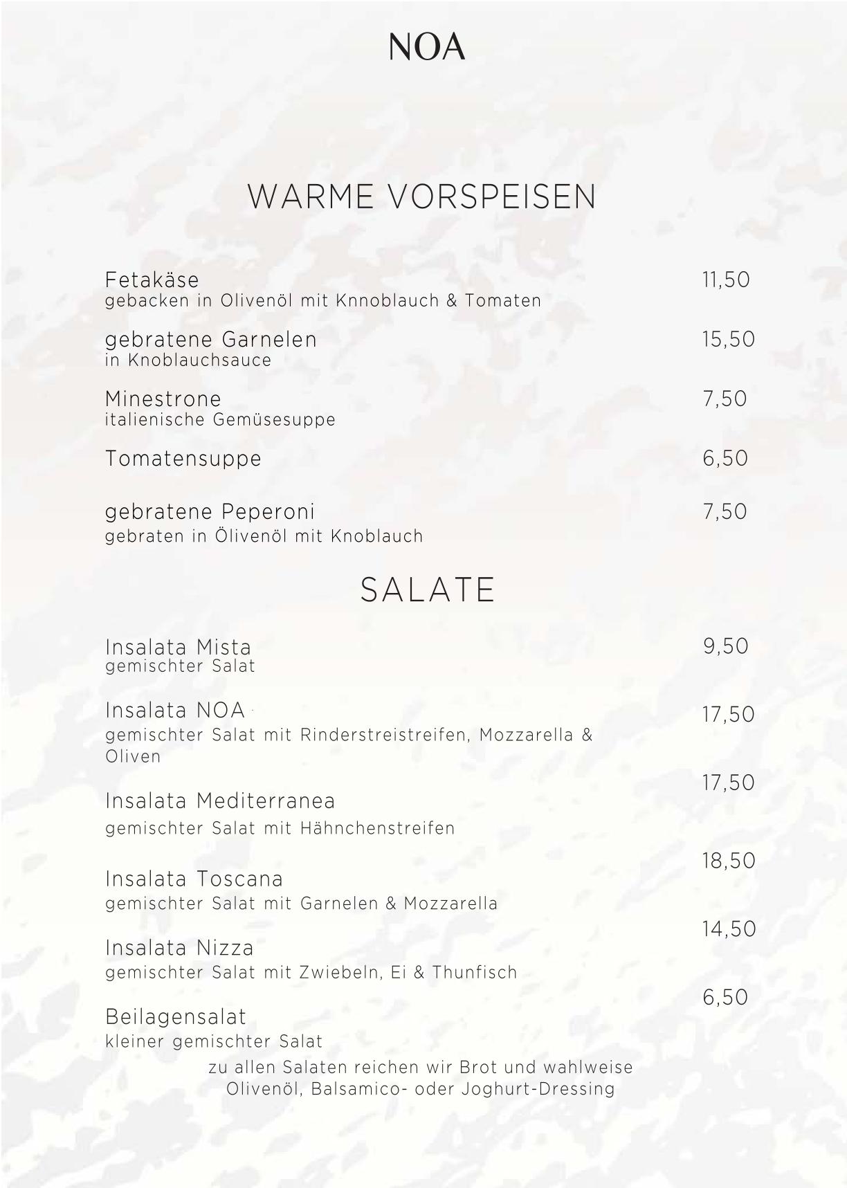 Speisekarte 5 03