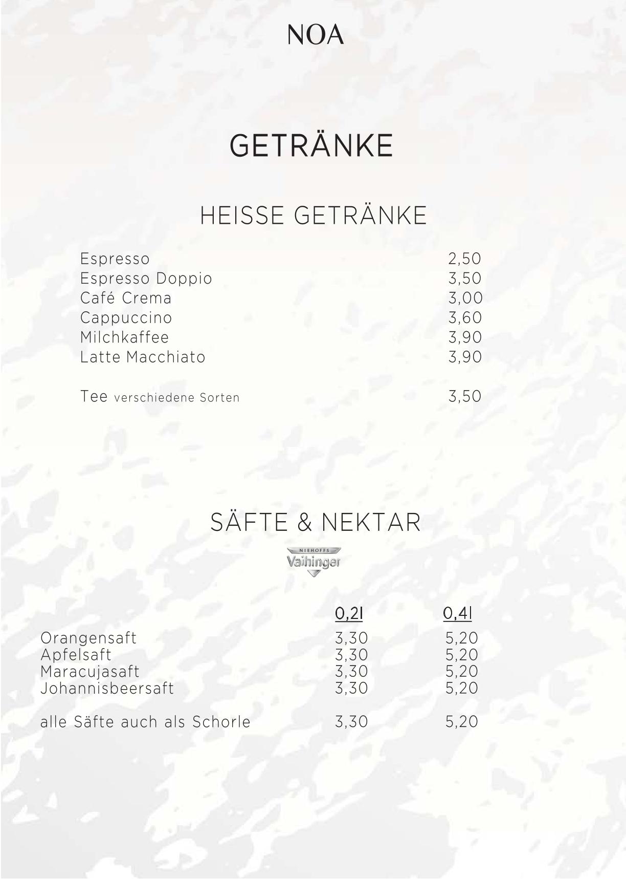 Speisekarte 5 12
