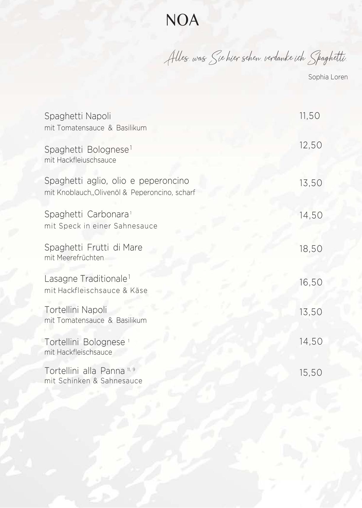 Speisekarte 5 06